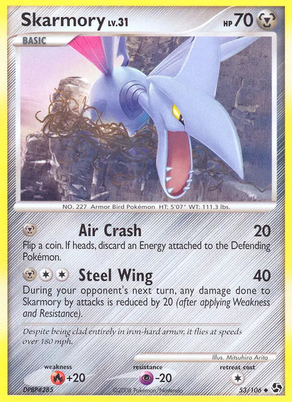 Skarmory 53 Great Encounters Pokesingles