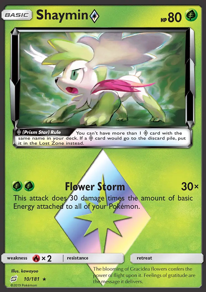 Shaymin ◇ 10 Team Up Pokesingles