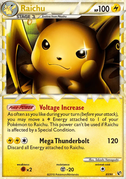 Raichu 83 Undaunted Pokesingles
