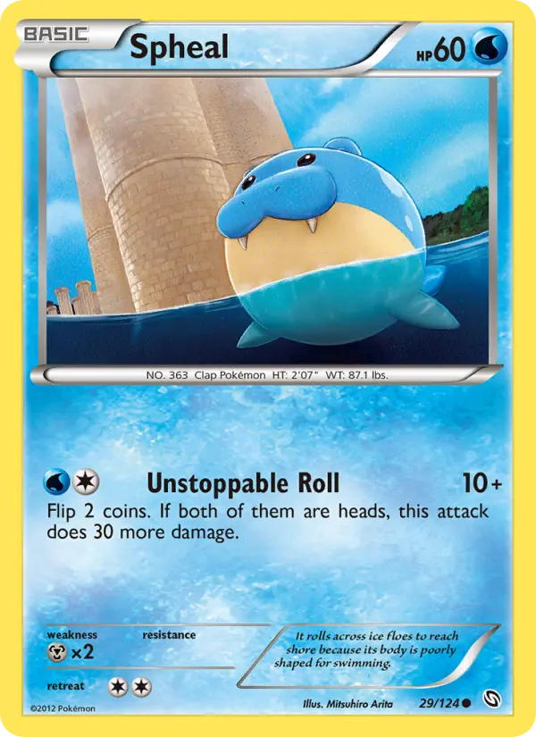 Spheal 29 Dragons Exalted Pokesingles