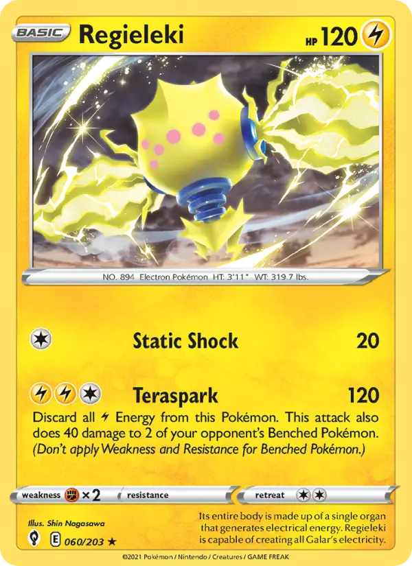Regieleki 60 Evolving Skies Pokesingles