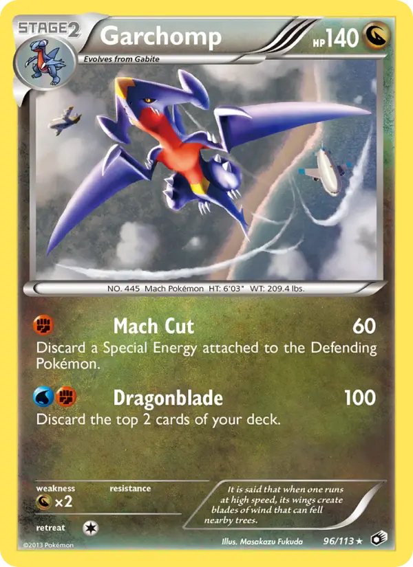 Garchomp 96 Legendary Treasures Pokesingles