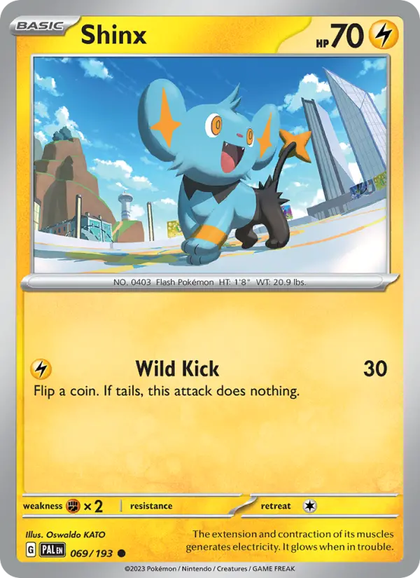 Shinx 69 Paldea Evolved Pokesingles