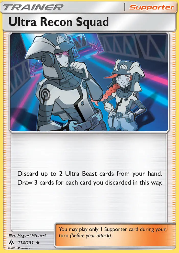 Ultra Recon Squad 114 Forbidden Light Pokesingles
