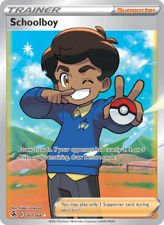 Schoolboy 261 Fusion Strike Pokesingles