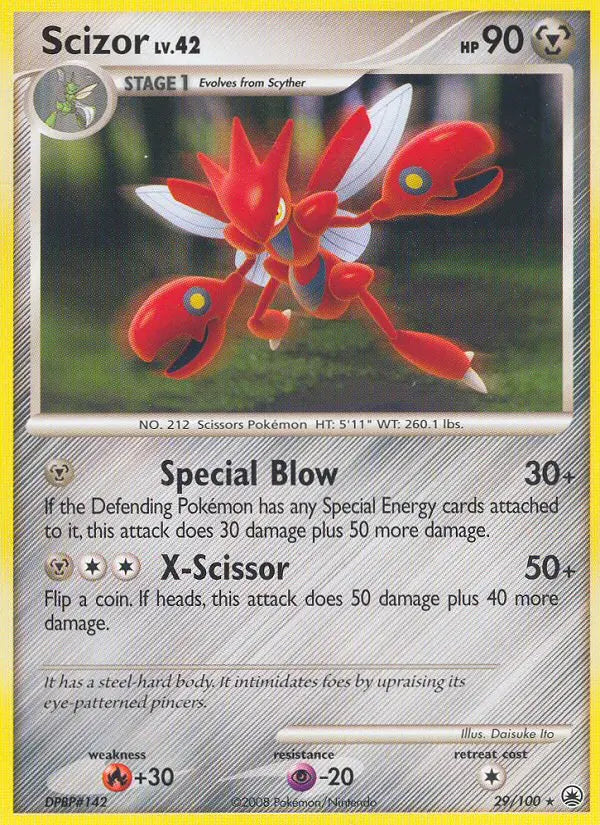 Scizor 29 Majestic Dawn Pokesingles