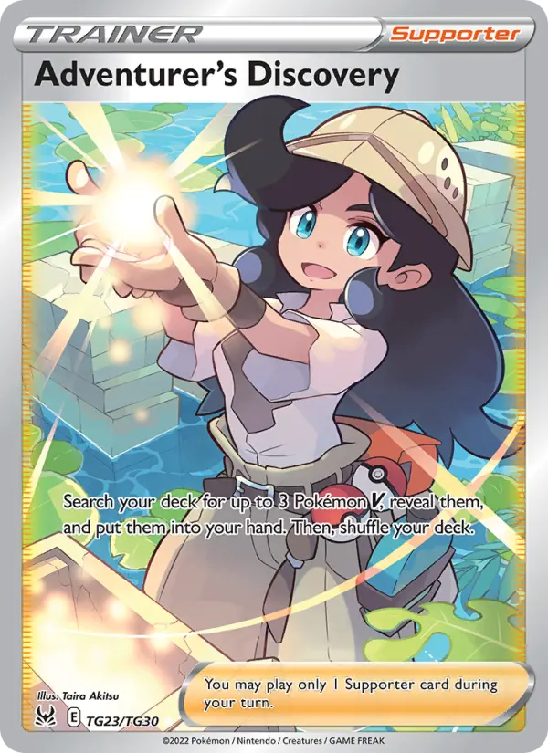 Adventurer's Discovery TG23 Lost Origin Pokesingles