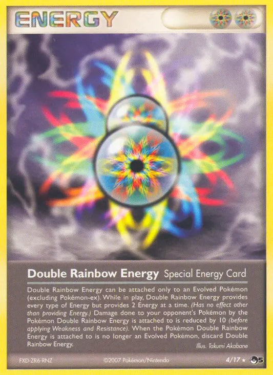 Double Rainbow Energy 4 POP Series 5 Pokesingles