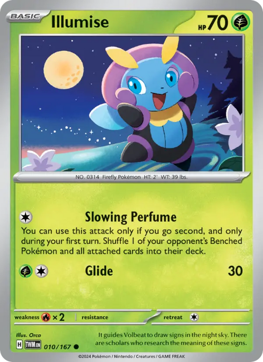 Illumise 10 Twilight Masquerade Pokesingles