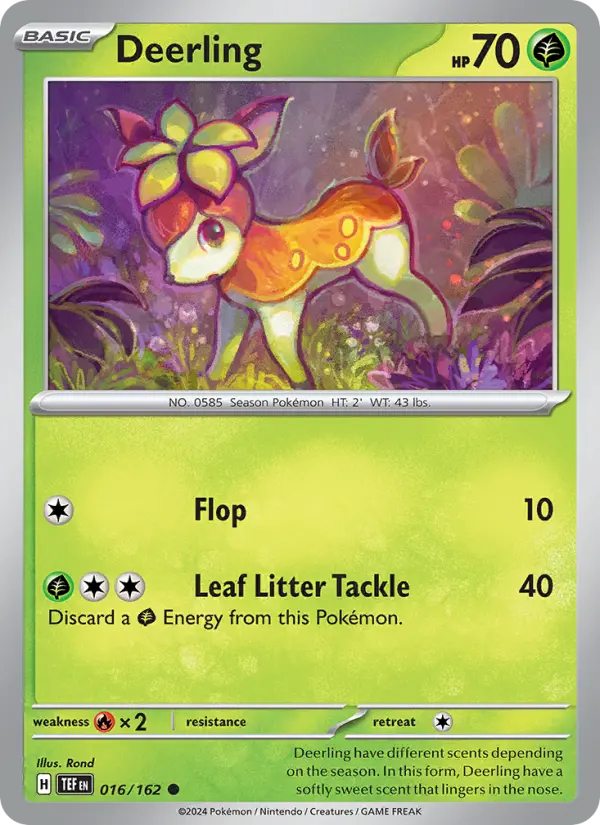 Deerling 16 Temporal Forces Pokesingles