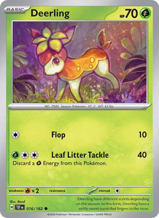 Deerling 16 Temporal Forces Pokesingles