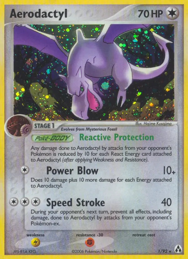 Aerodactyl 1 Legend Maker Pokesingles