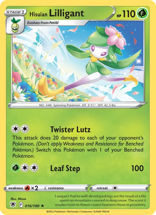 Hisuian Lilligant 16 Astral Radiance Pokesingles