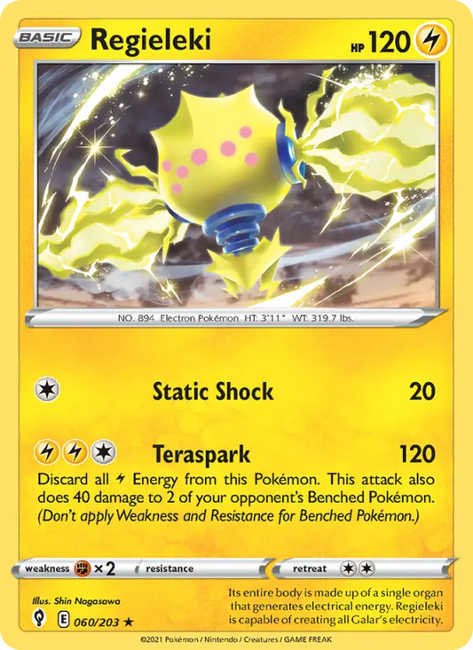 Regieleki 60 Evolving Skies Pokesingles