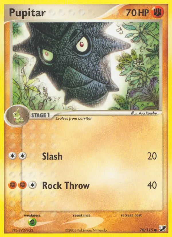 Pupitar 70 Unseen Forces Pokesingles