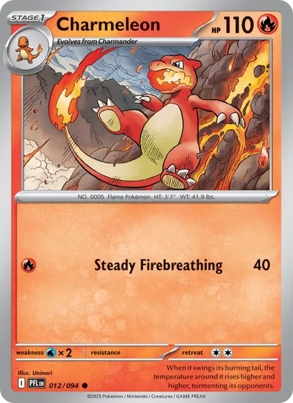 Charmeleon 12 Phantasmal Flames Pokesingles