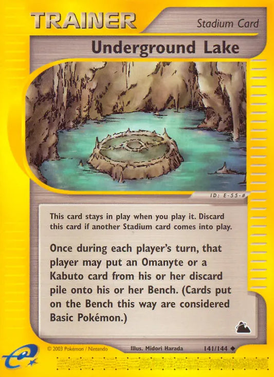 Underground Lake 141 Skyridge Pokesingles