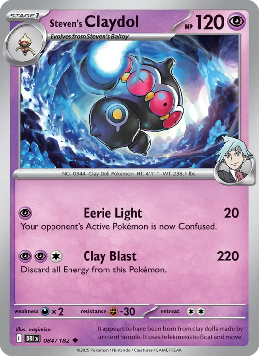 Steven's Claydol 84 Destined Rivals Pokesingles