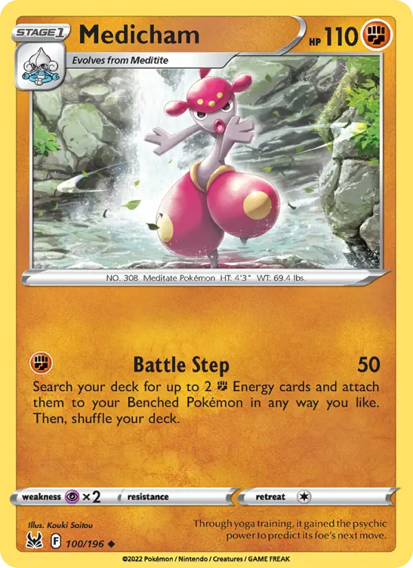 Medicham 100 Lost Origin Pokesingles
