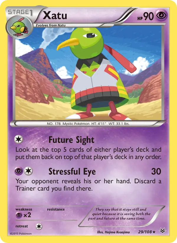 Xatu 29 Roaring Skies Pokesingles