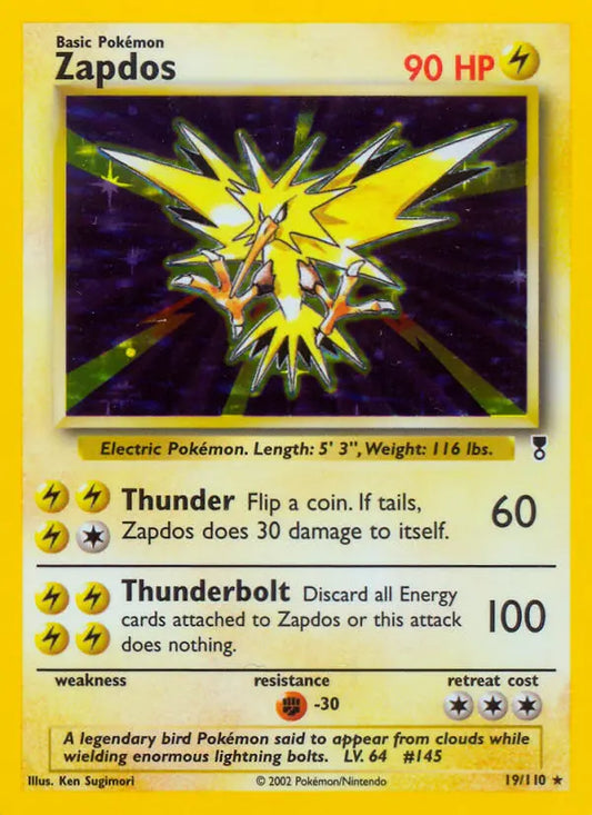 Zapdos 19 Legendary Collection Pokesingles
