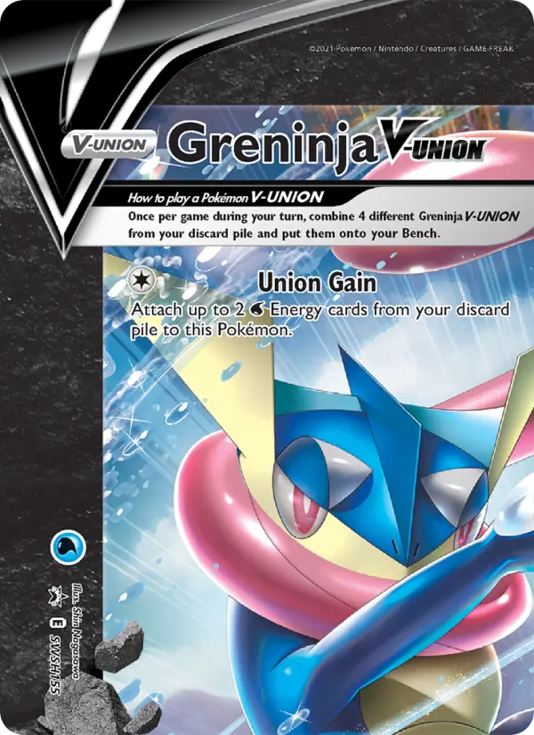 Greninja V-UNION SWSH155 SWSH Black Star Promos Pokesingles