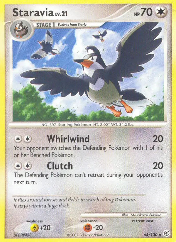 Staravia 64 Diamond & Pearl Pokesingles