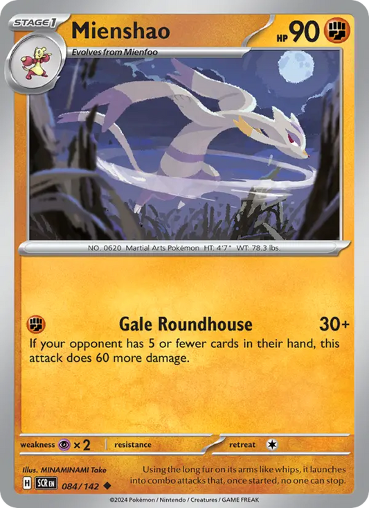 Mienshao 84 Stellar Crown Pokesingles