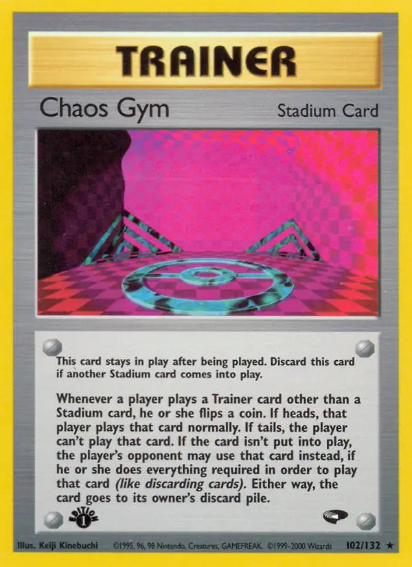 Chaos Gym 102 Gym Challenge Pokesingles