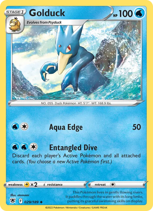 Golduck 29 Astral Radiance Pokesingles