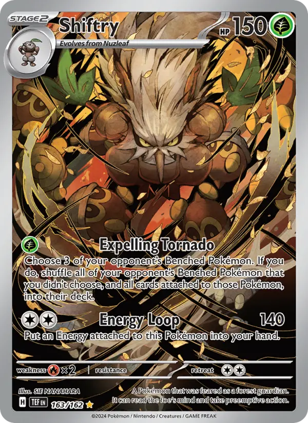 Shiftry 163 Temporal Forces Pokesingles