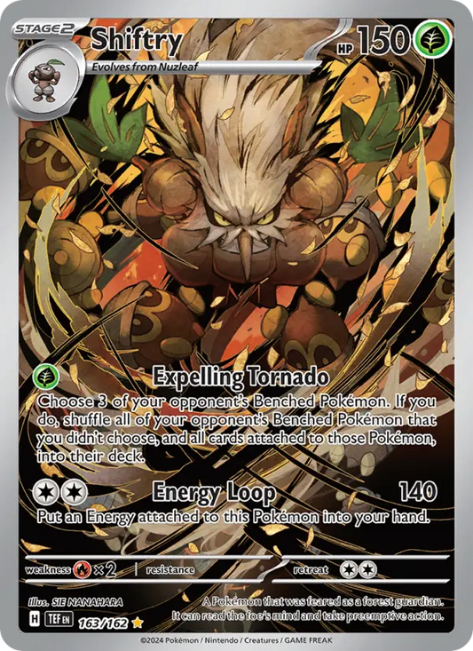Shiftry 163 Temporal Forces Pokesingles