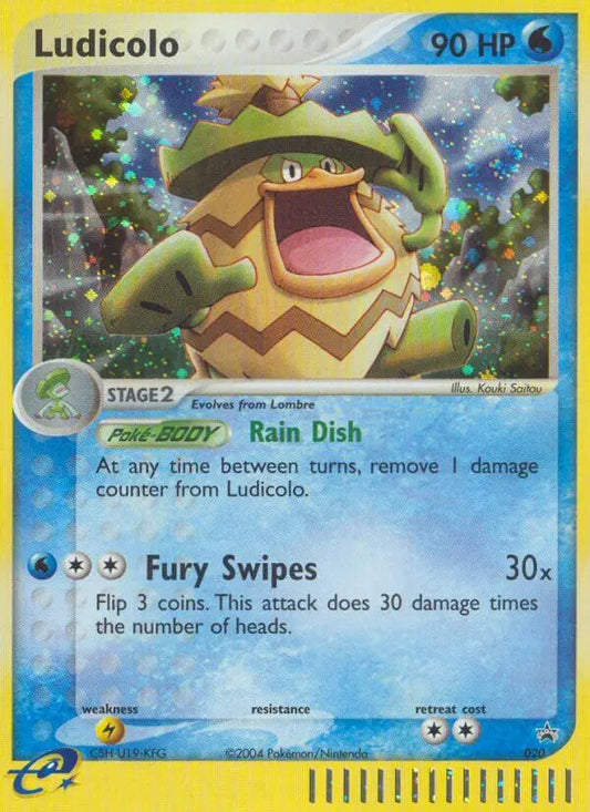 Ludicolo 20 Nintendo Black Star Promos Pokesingles