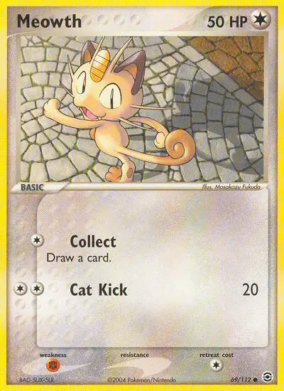 Meowth 69 FireRed & LeafGreen Pokesingles