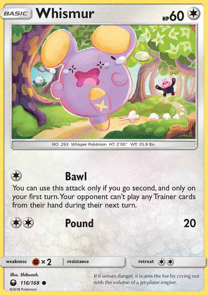 Whismur 116 Celestial Storm Pokesingles
