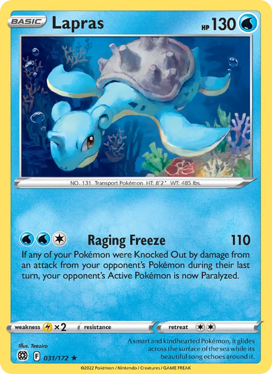 Lapras 31 Brilliant Stars Pokesingles