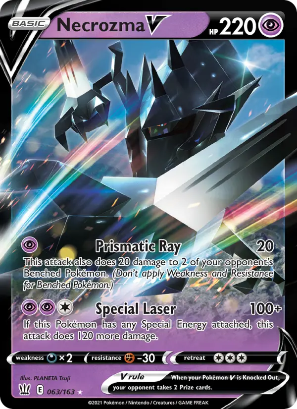 Necrozma V 63 Battle Styles Pokesingles