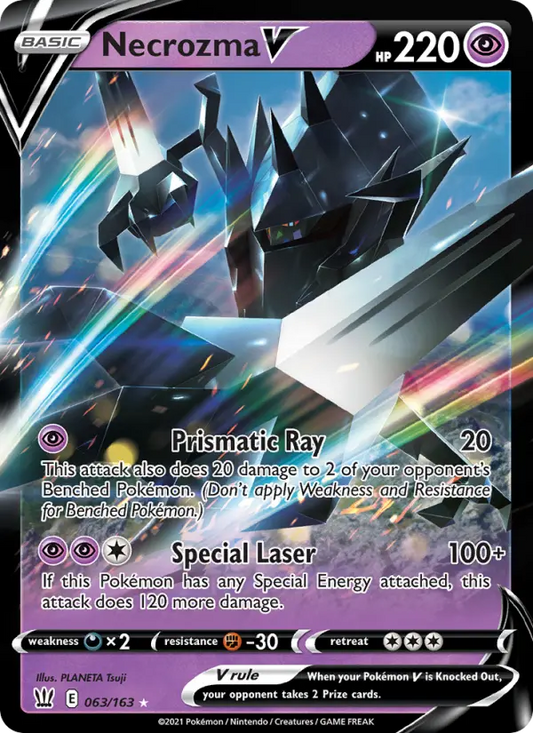 Necrozma V 63 Battle Styles Pokesingles