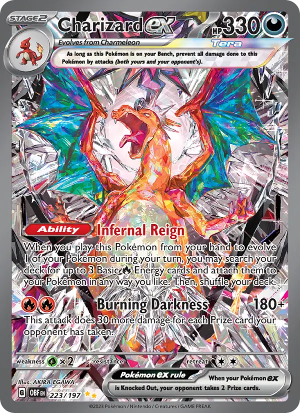 Charizard ex 223 Obsidian Flames Pokesingles