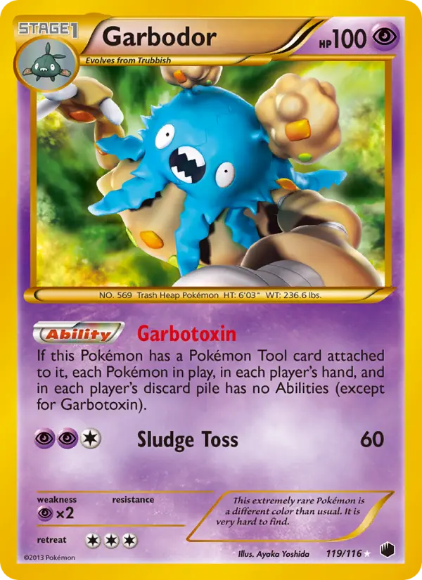 Garbodor 119 Plasma Freeze Pokesingles