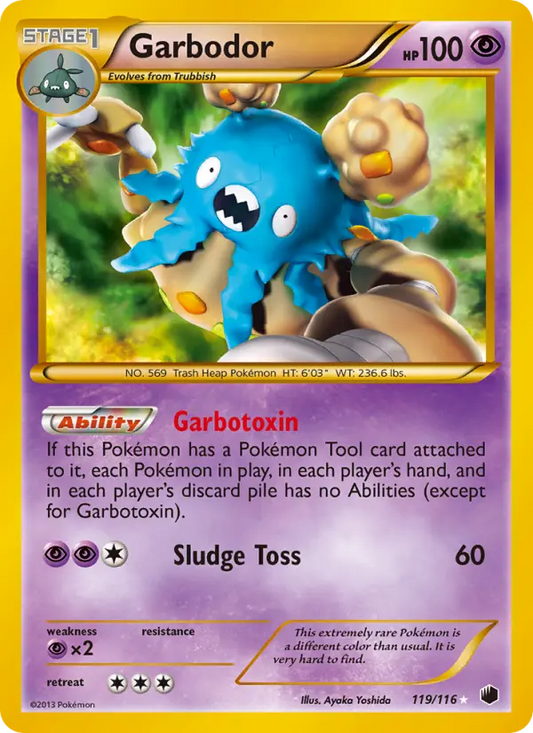 Garbodor 119 Plasma Freeze Pokesingles
