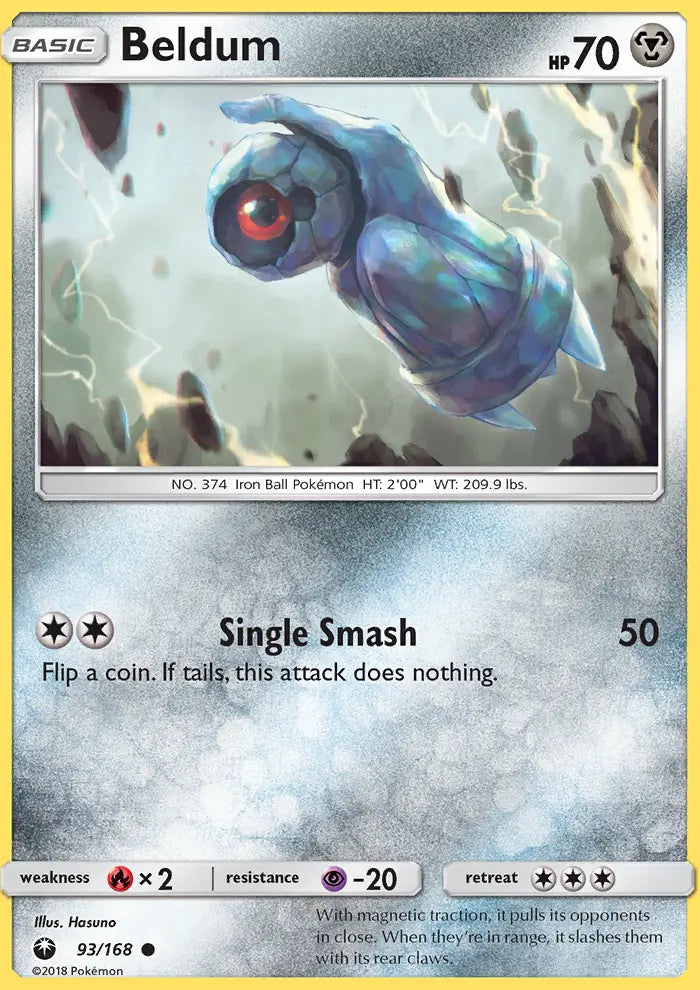 Beldum 93 Celestial Storm Pokesingles