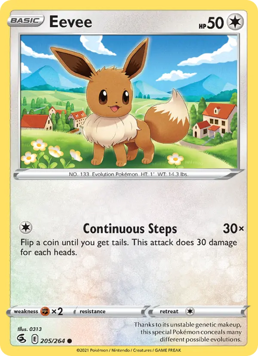 Eevee 205 Fusion Strike Pokesingles