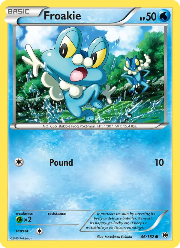 Froakie 46 BREAKthrough Pokesingles