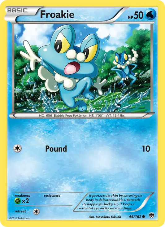 Froakie 46 BREAKthrough Pokesingles