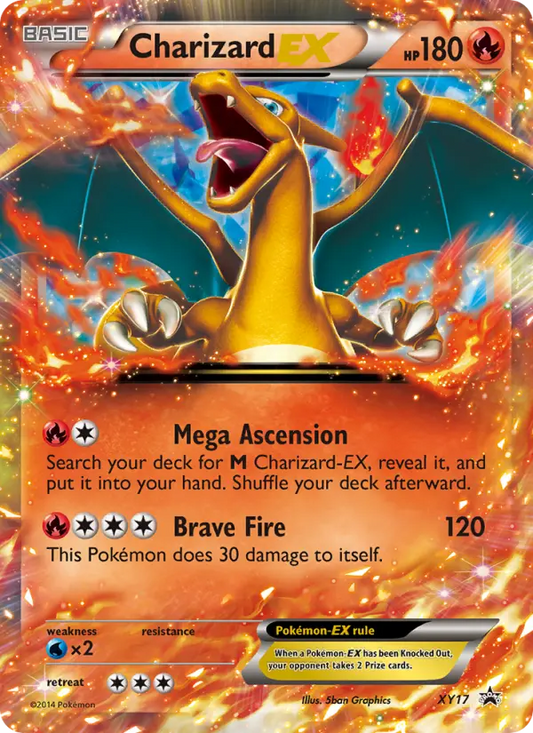 Charizard EX XY17 XY Black Star Promos Pokesingles