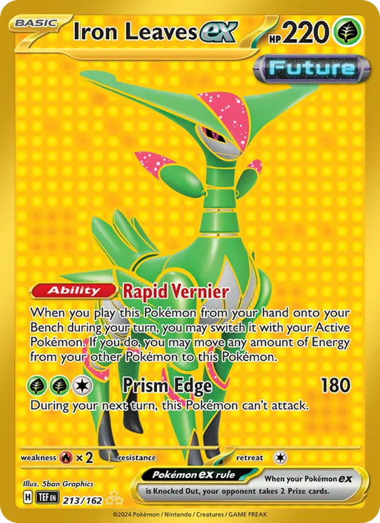 Iron Leaves ex 213 Temporal Forces Pokesingles