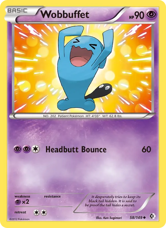 Wobbuffet 58 Boundaries Crossed Pokesingles