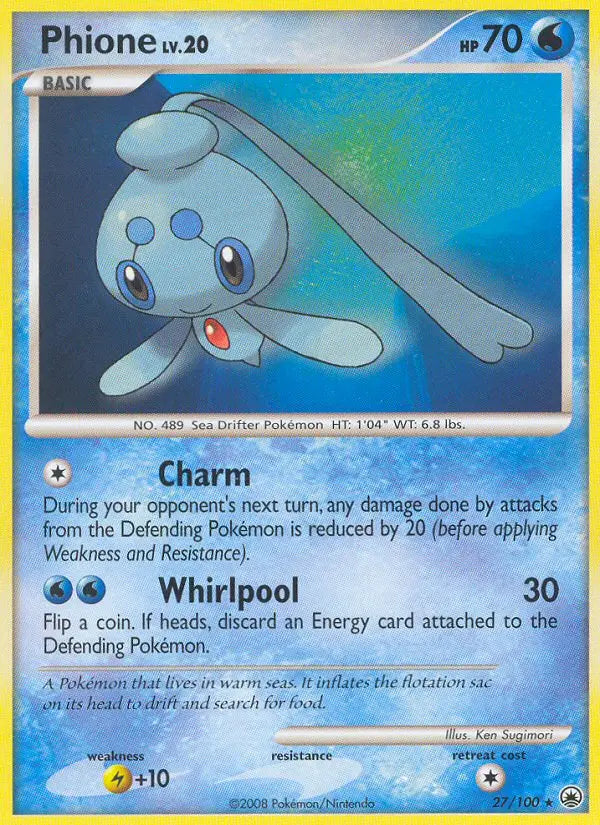 Phione 27 Majestic Dawn Pokesingles