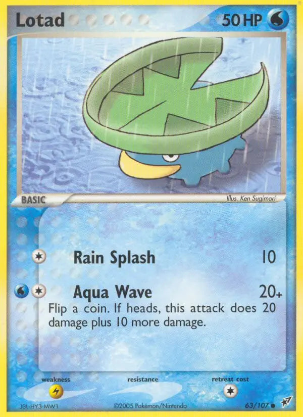 Lotad 63 Deoxys Pokesingles